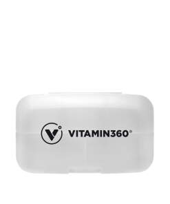 Vitamin360 Pill Box With 5 Compartments (1 pc