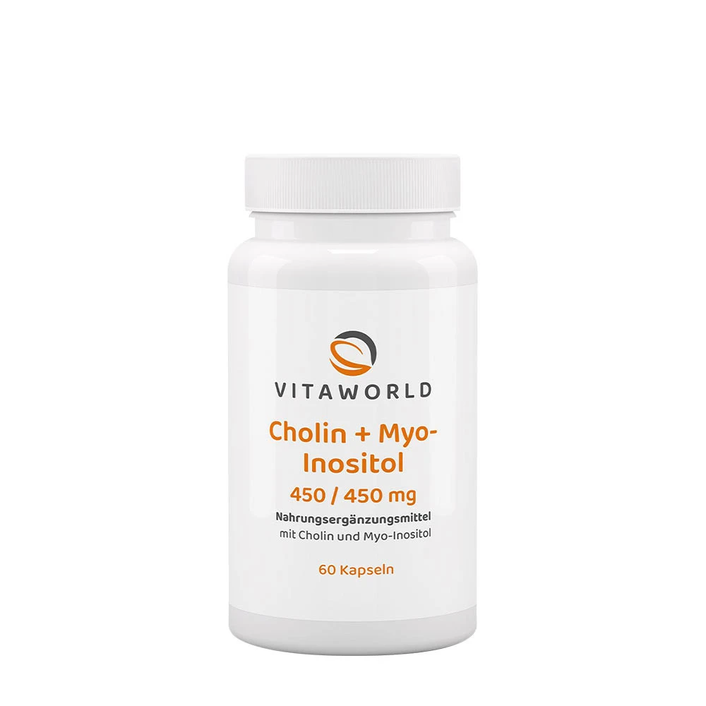 Vitaworld Choline + Inositol 450/450 mg (60 Capsules)