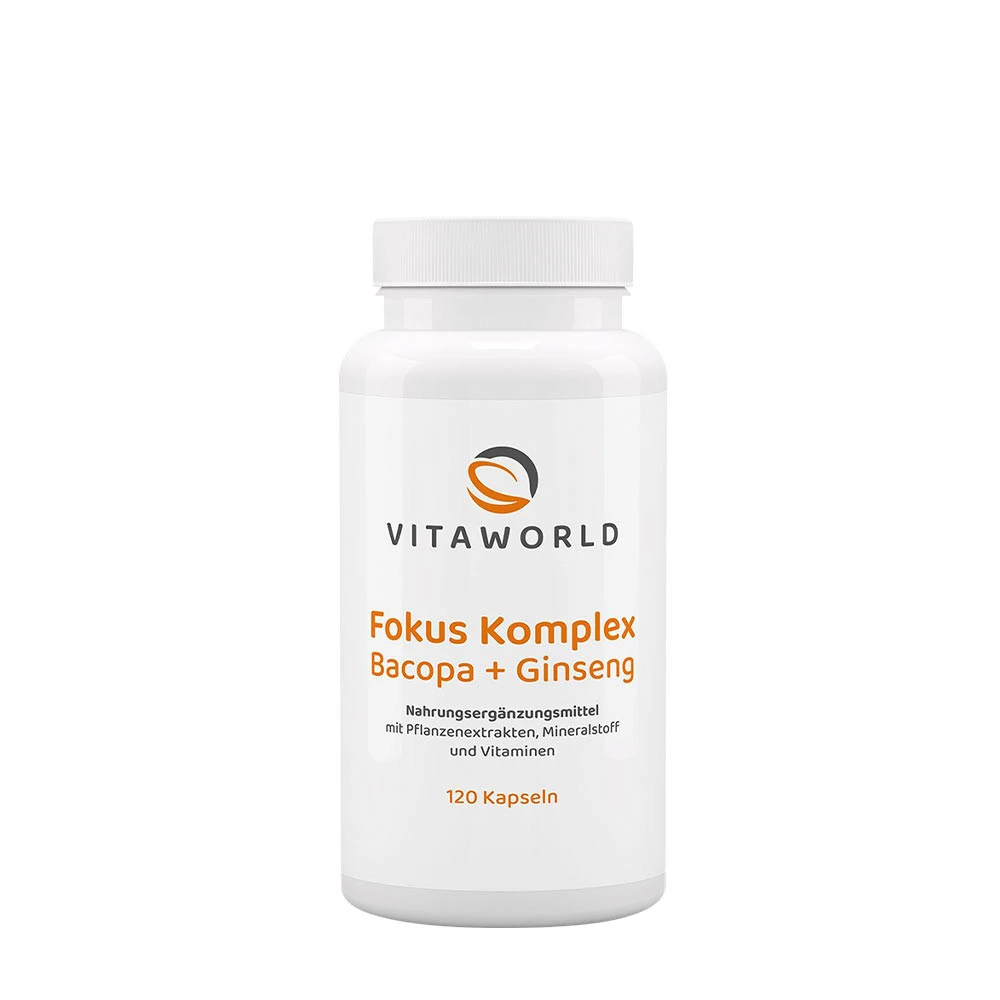 Vitaworld - Focus Complex 120 kapsler