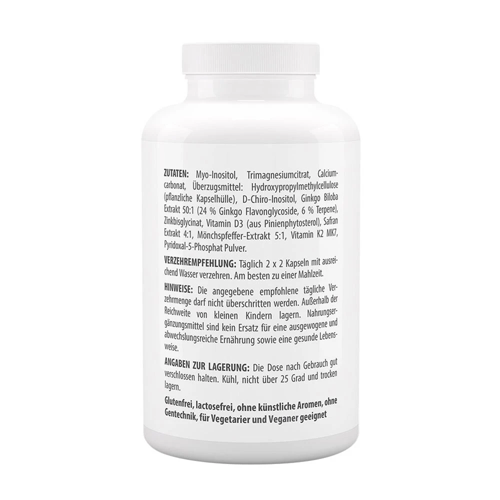 Vitaworld - Inositol Complex 180 kapsler - Billede 3