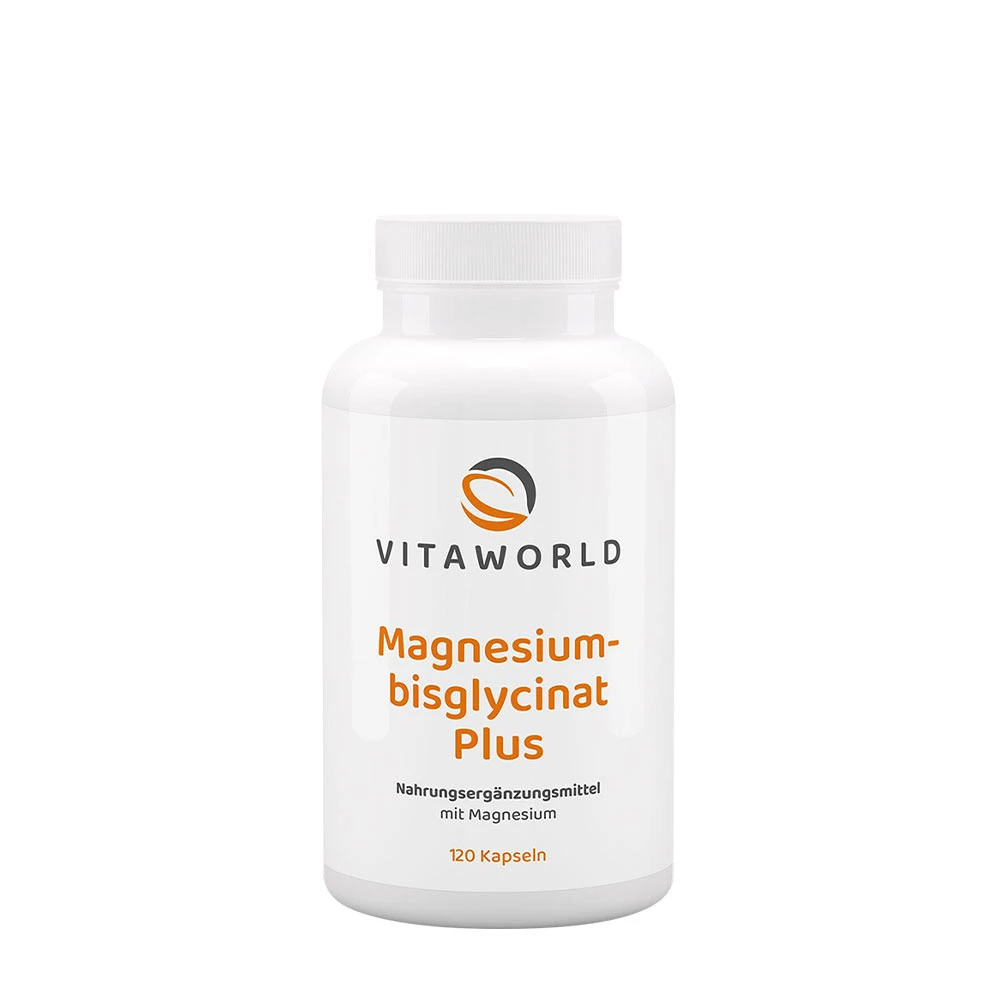 Vitaworld Magnesium bisglycinate plus (120 Capsules)