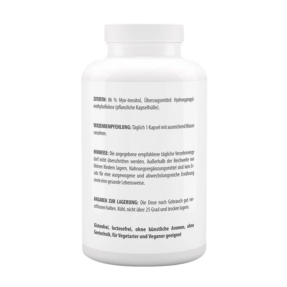 Vitaworld - Myo-Inositol 1000 mg (120 kapsler) - Billede 3