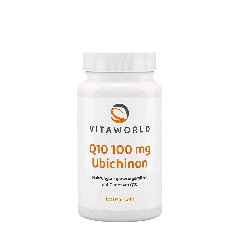 Vitaworld - Q10 100 mg Ubichinon 100 Kapsler