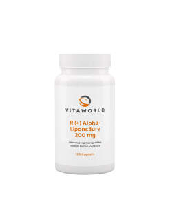 Vitaworld R (+) Alpha Lipoic Acid 200 mg (100 Capsules)