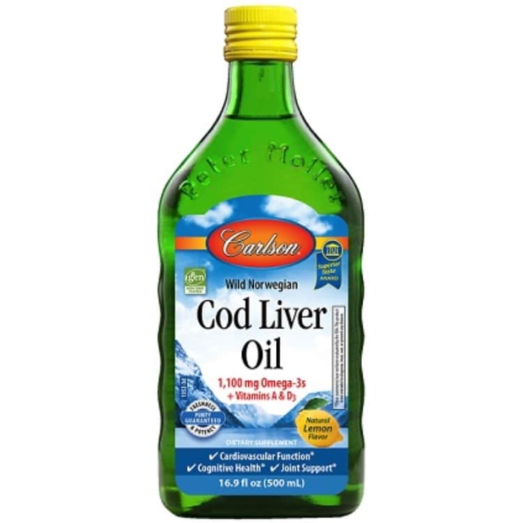 Wild Norwegian Cod Liver Oil