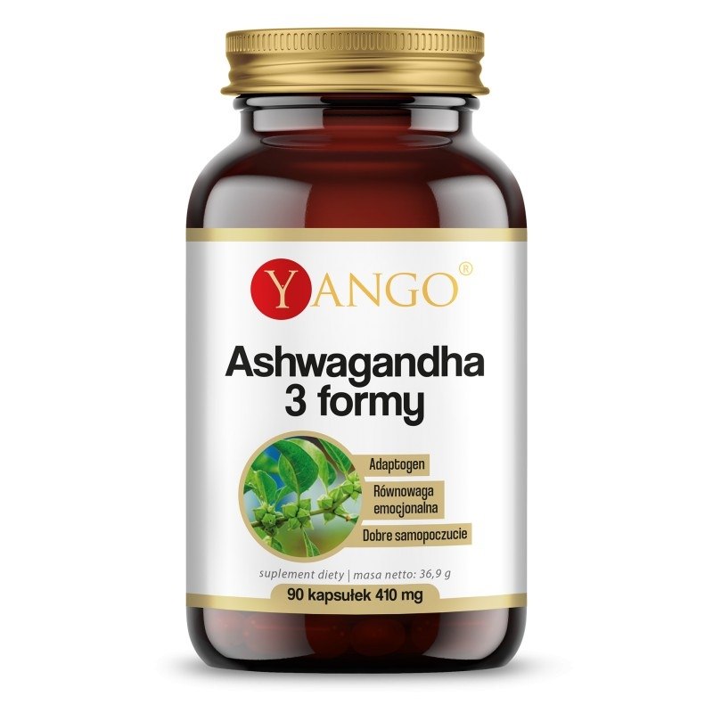 YANGO Ashwagandha 3 forms (90 caps)