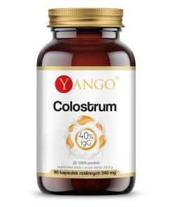 YANGO Colostrum - 40% immunoglobulins  (90 caps)
