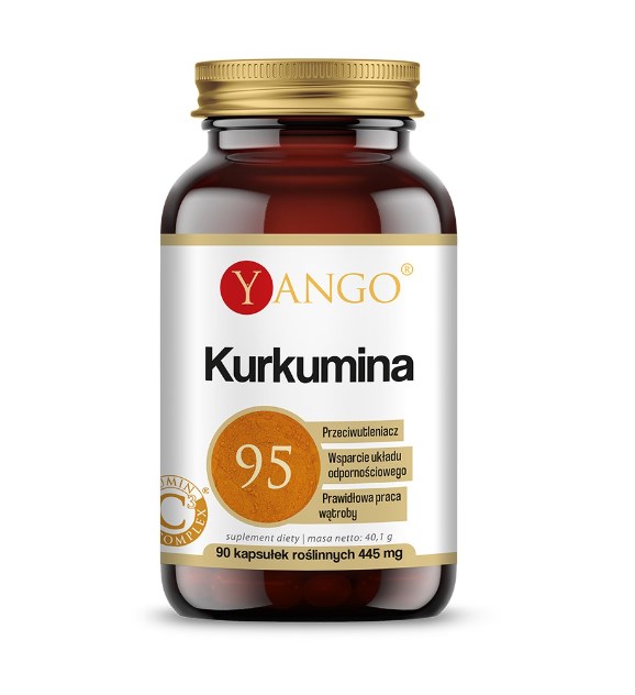 Yango - Curcumin 95, 90 kapsler