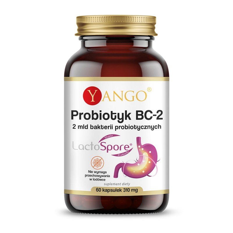 Yango - Probiotic BC-2, 60 kapsler