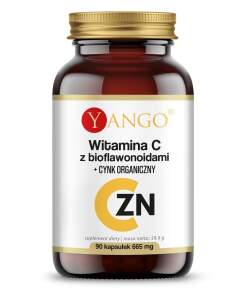 YANGO Vitamin C with Bioflavonoids + Organic Zinc (90 caps)