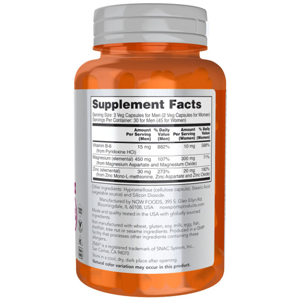 ZMA - Sportsgendannelse - 90 kapsler - Billede 5