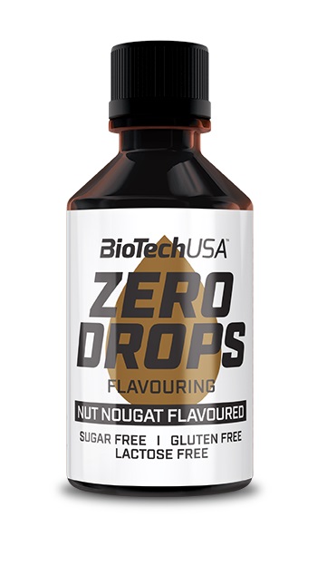 Zero Drops, Nødde-Nougat - 50 ml