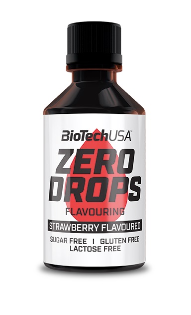 Zero Drops, Jordbær - 50 ml