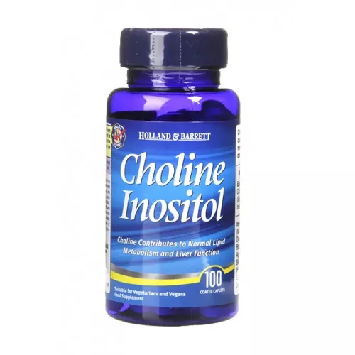 cholin & inositol, 500mg - 100 kapsler