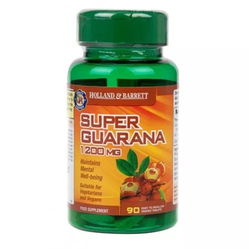 super guarana, 1200mg - 90 kapsler