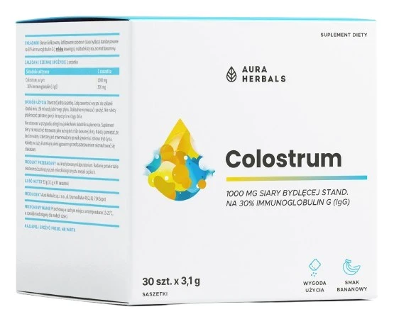 AURA HERBALS Colostrum 1000 mg