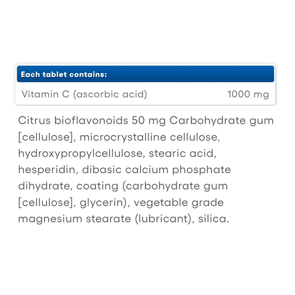 Natural Factors - Vitamin C Time Release 1000 mg (90 Tabletter)