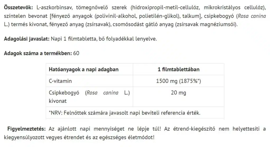 Natur Tanya - Økologisk C Ultra 60 tabletter - Billede 2
