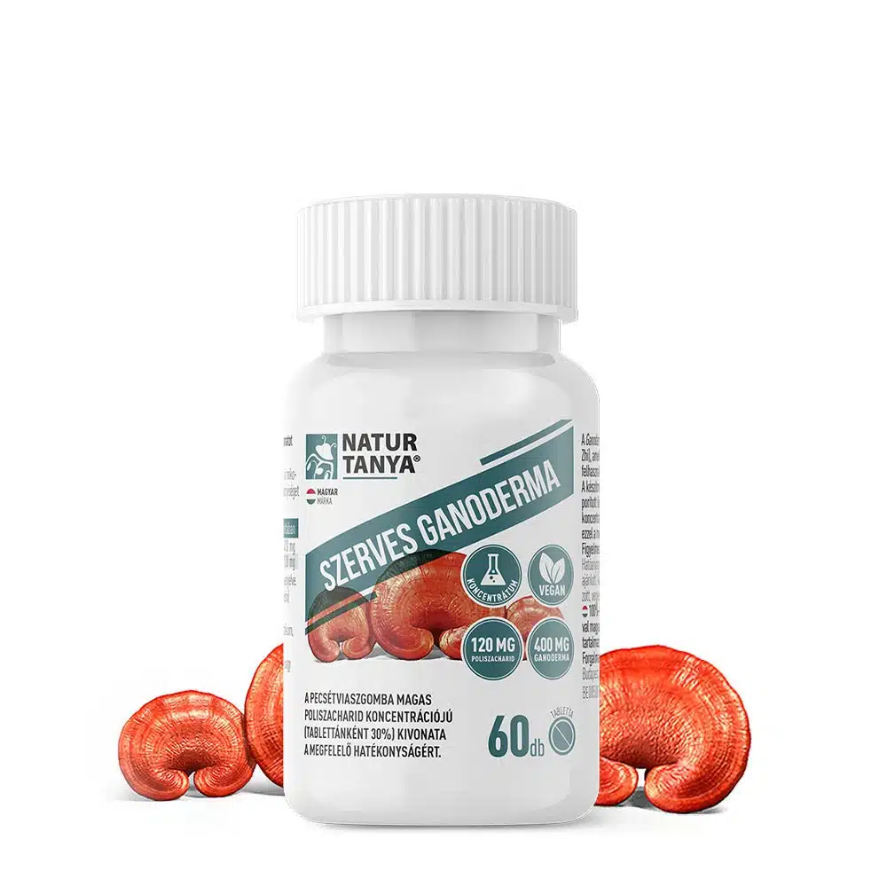 Natur Tanya - Økologisk Ganoderma 60 tabletter - Billede 2