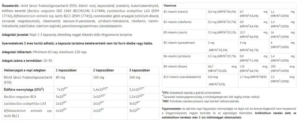 Natur Tanya - Ferzyme kapsler til tarmfloraen 30 kapsler - Billede 2