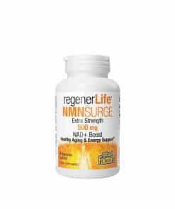 Natural Factors regenerLife NMNSurge NAD+ Boost 500 mg (30 Capsules)