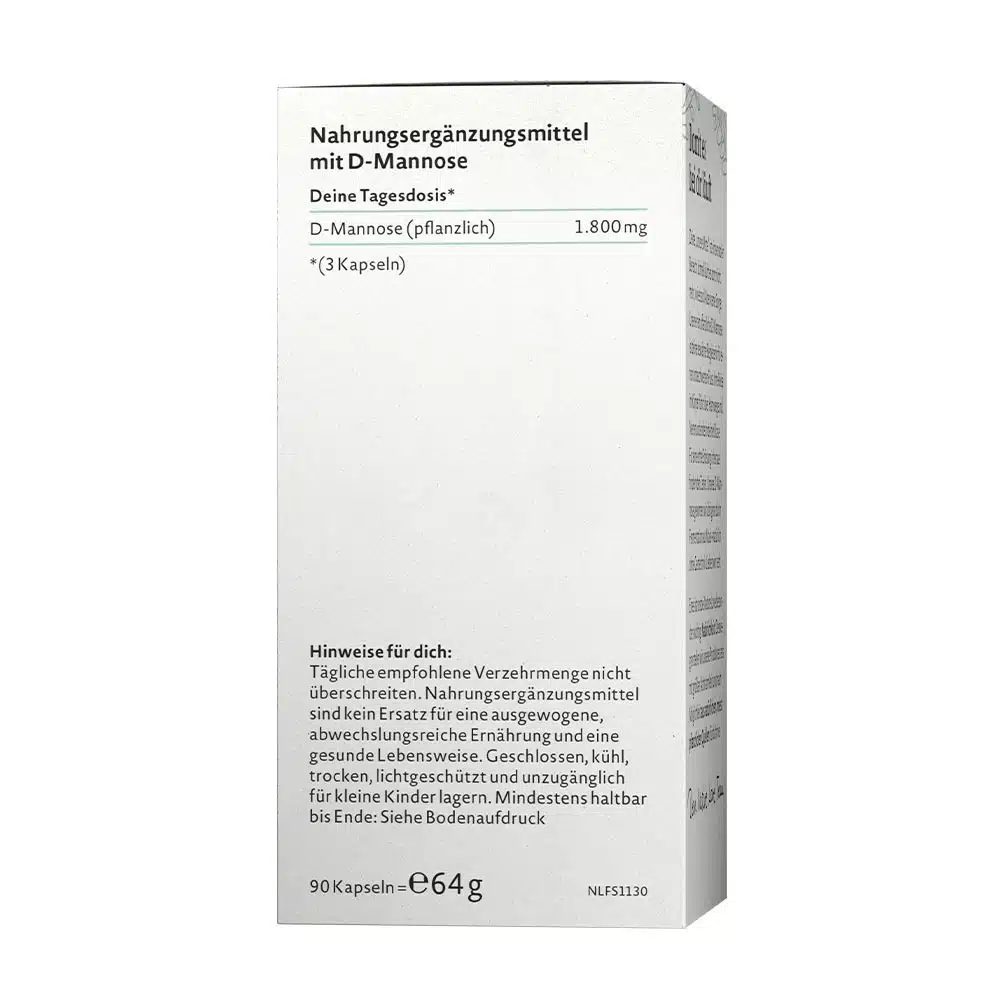 Nature Love - D-mannose 90 kapsler - Billede 2