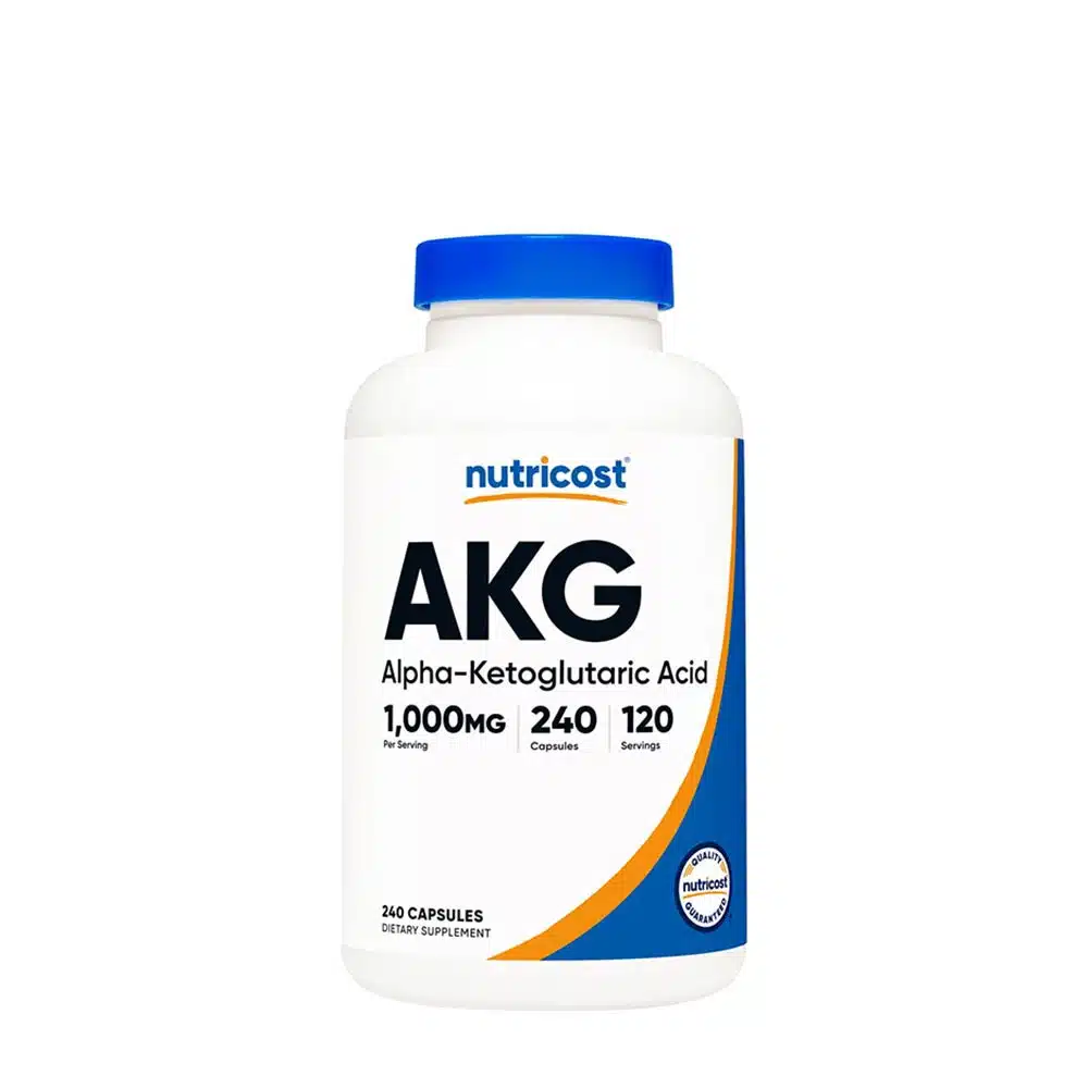 Nutricost - AKG 1000 mg (240 kapsler)