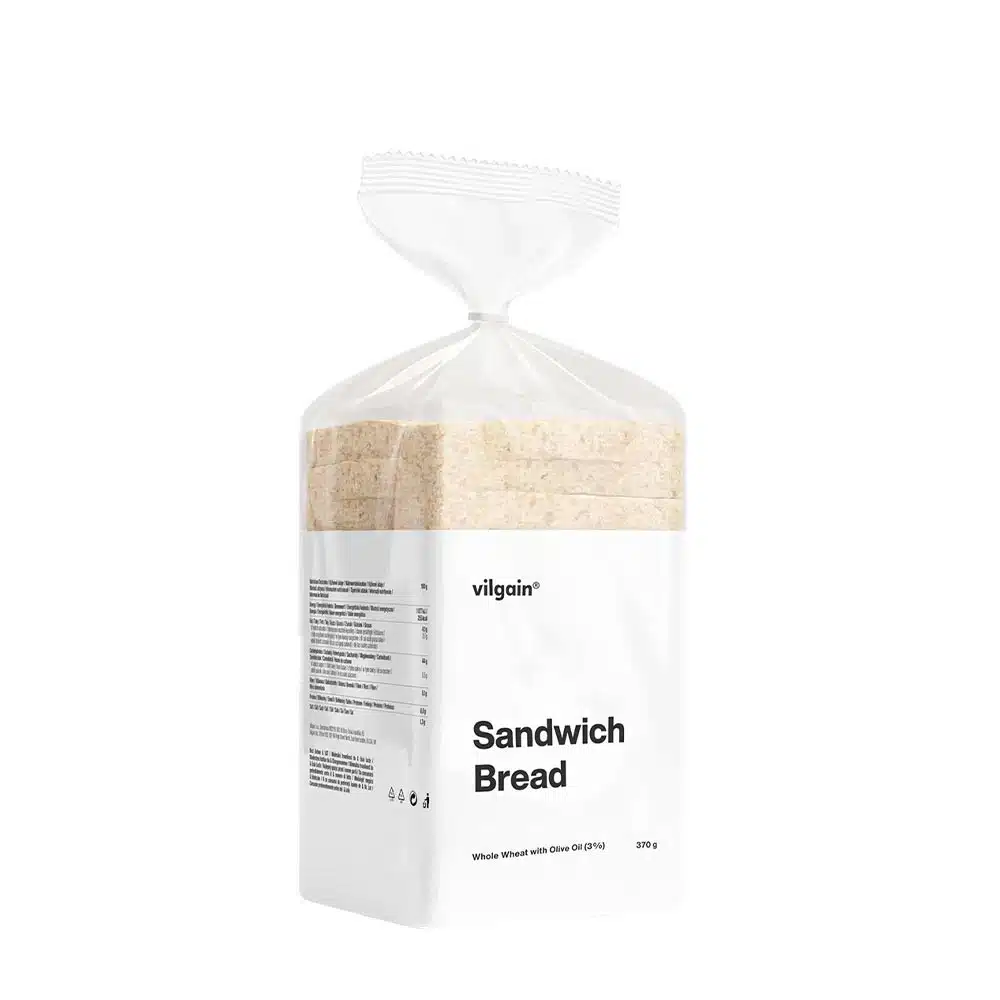 Vilgain - Sandwichbrød 370 g