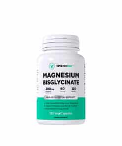 Vitamin360 Magnesium Bisglycinate 200 mg (120 Veg Capsules)