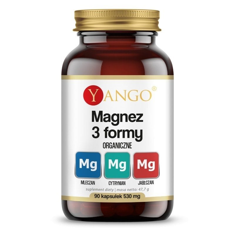Yango - Magnesium 3 former 90 kapsler billede