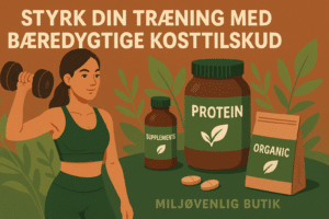 Styrk din træning med bæredygtige kosttilskud