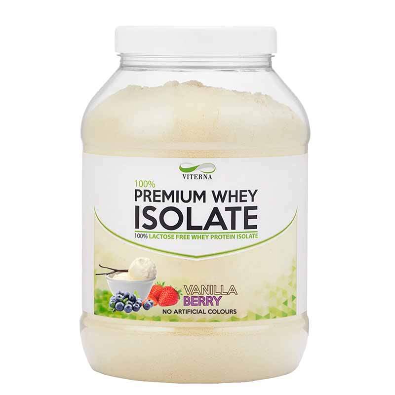 Viterna - 100% Premium Whey Isolate, 900g - Vanilla Berry