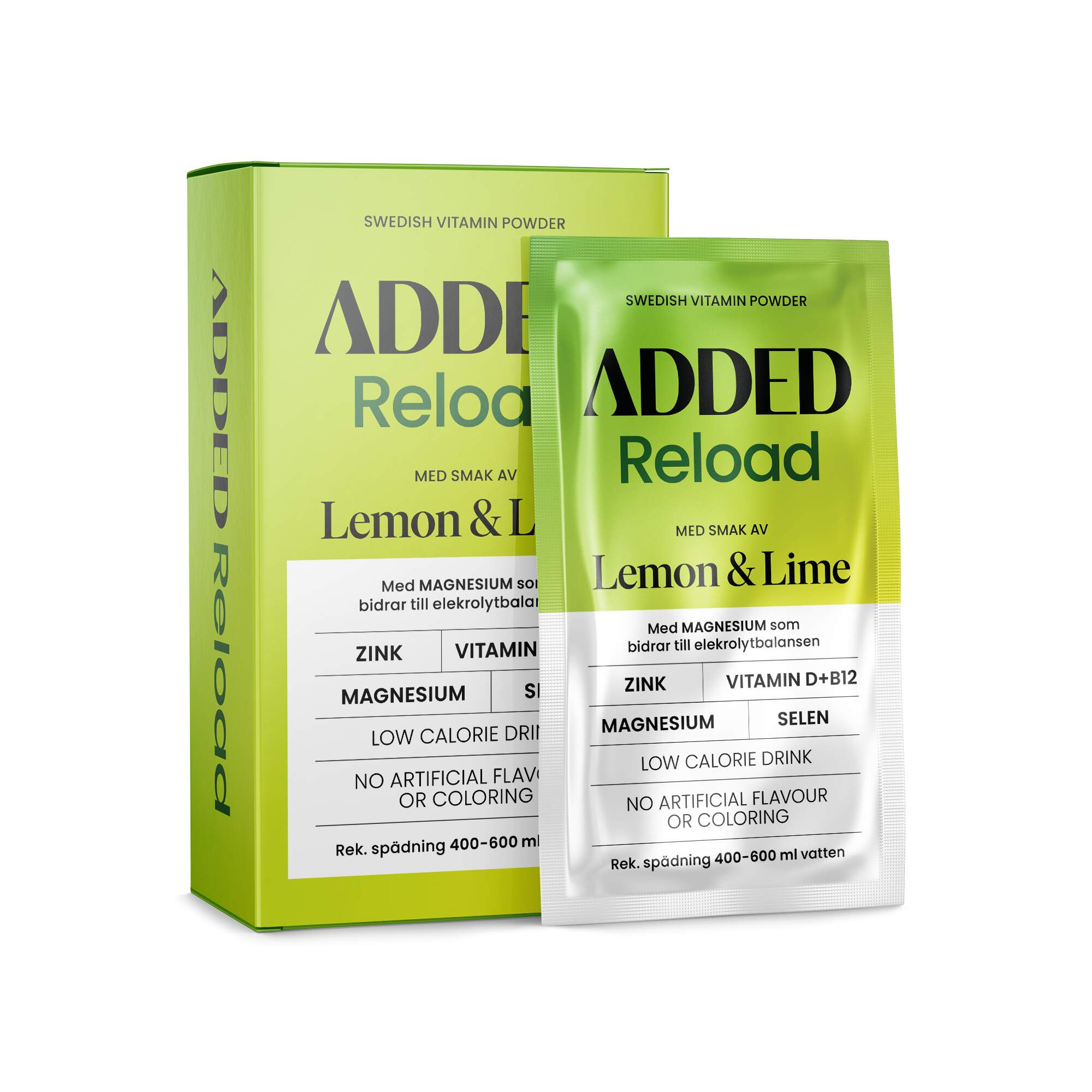 Added Vitamins - Added Reload 10-pack