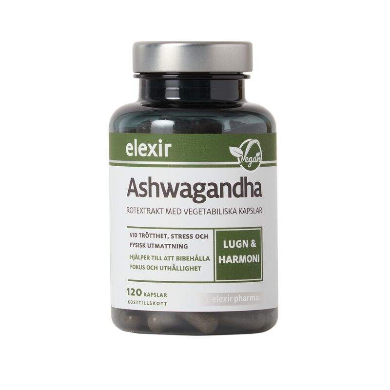 Elexir Pharma - Ashwagandha 120 kapslar