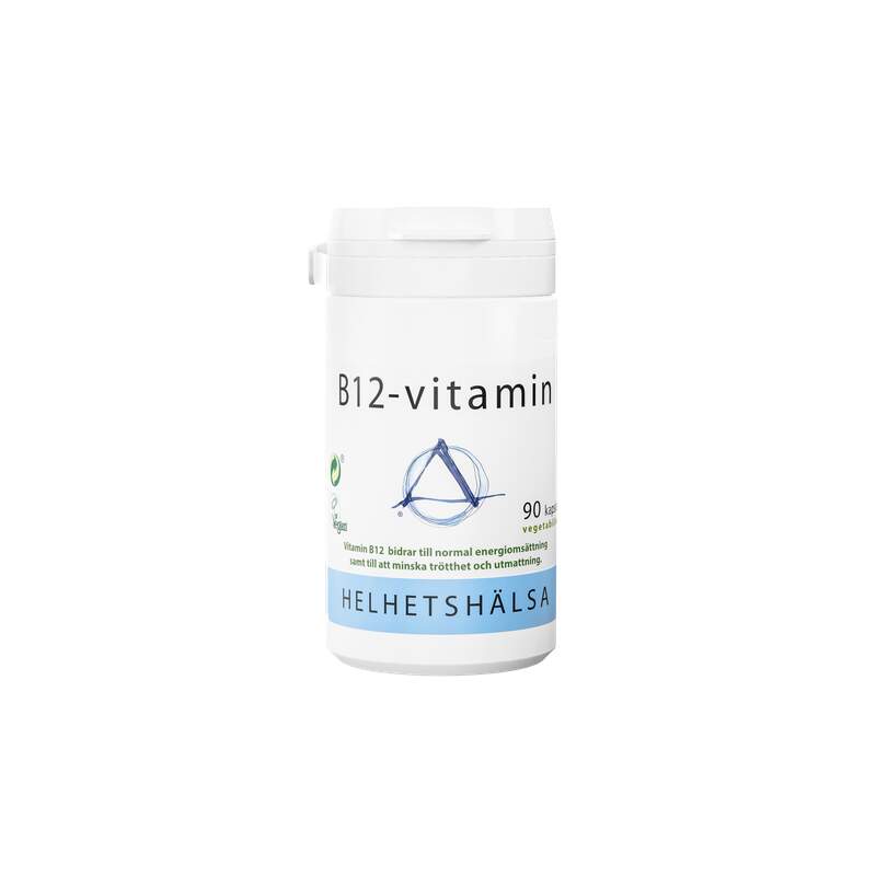 Helhetshälsa - B12-vitamin metylkobalamin 500 ug 90 kapslar