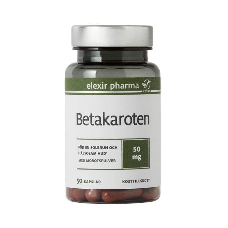 Elexir Pharma - Betakaroten 50 mg 50 kaps