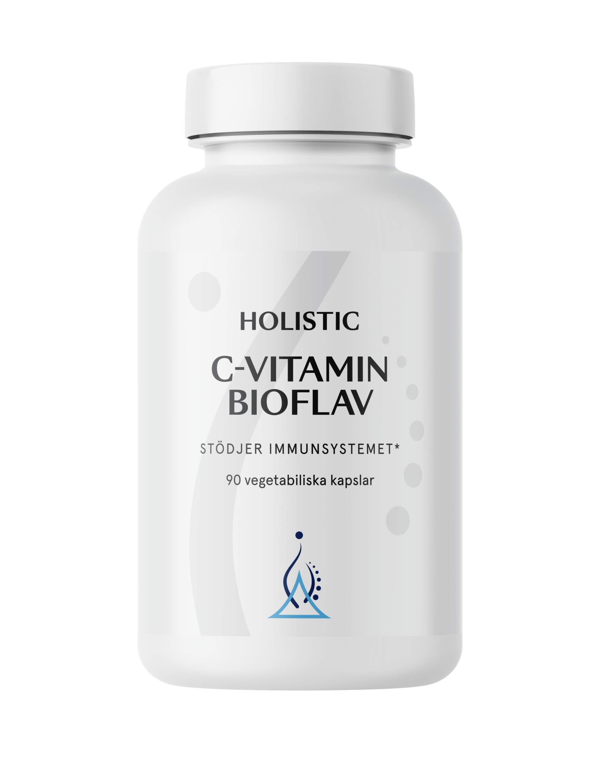 Holistic - C-vitamin Bioflav 90 vegkapslar