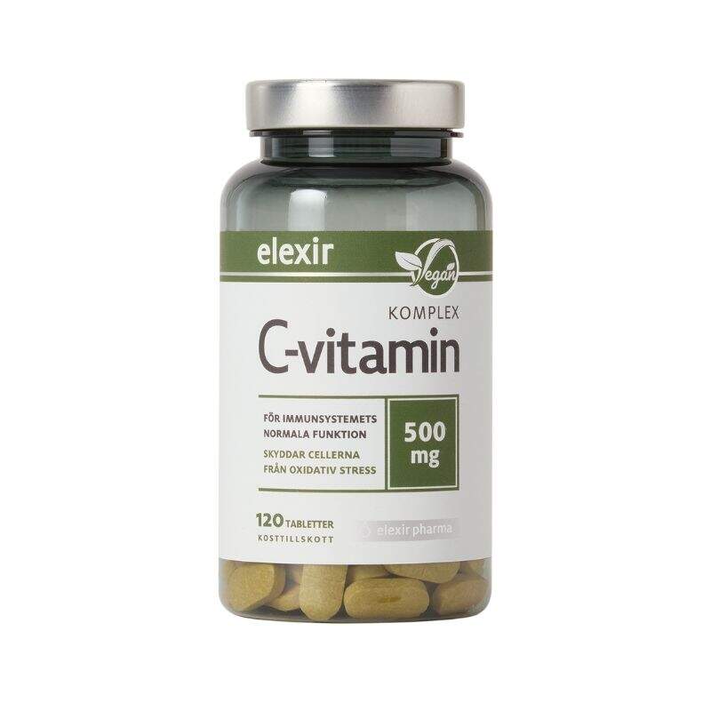 Elexir Pharma - C-vitamin Komplex 120 tabletter