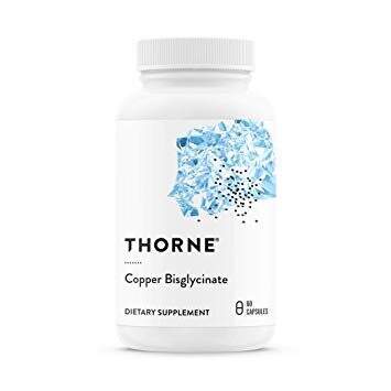 Thorne - Copper Bisglycinate 60 kapslar
