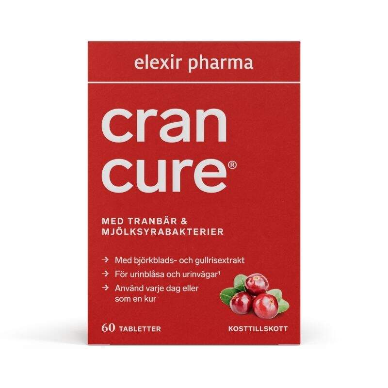 Elexir Pharma - Cran Cure 60 tabletter