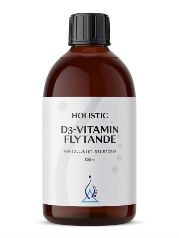 Holistic - D-vitamin 1 680 IE flytande 500 ml
