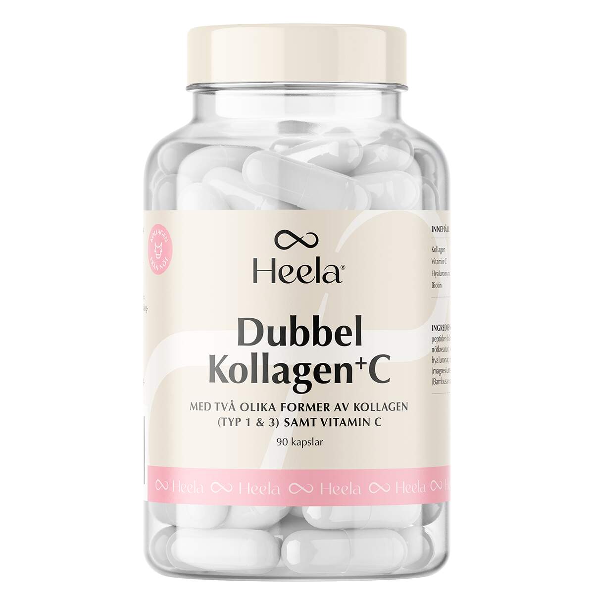 Heela - Dubbel Kollagen + C 90 kaps