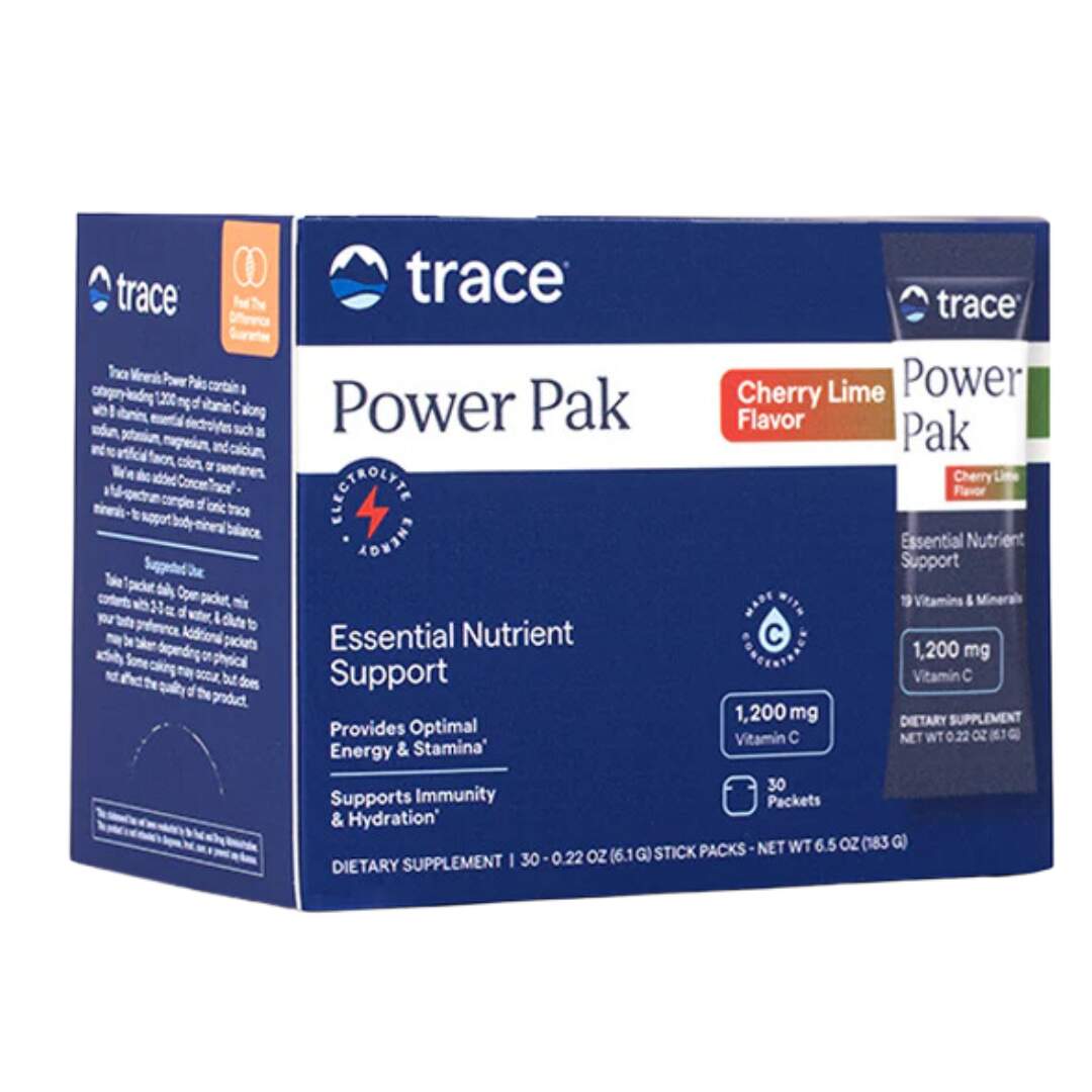 Trace Minerals - Electrolyte Stamina Power Pak Cherry/Lime 30 packets