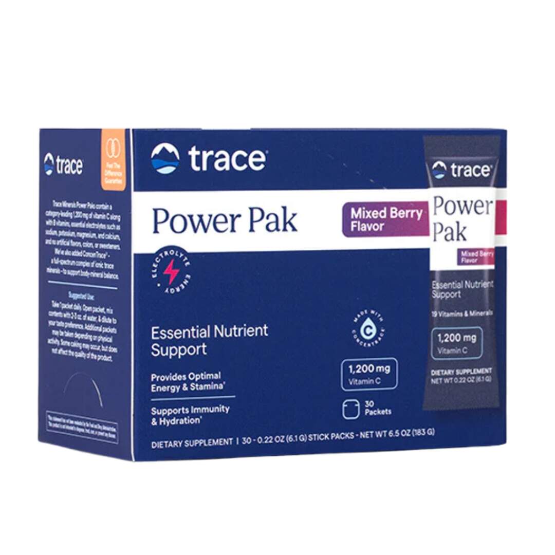 Trace Minerals - Electrolyte Stamina Power Pak Mixed Berry 30 packets