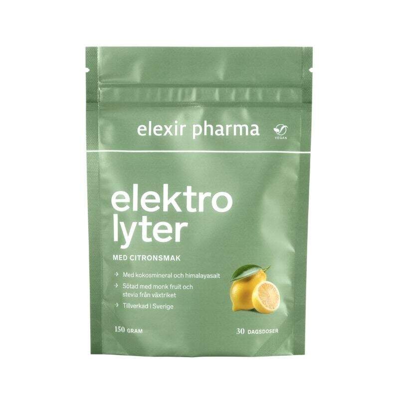 Elexir Pharma - Elektrolyter 150g Citron