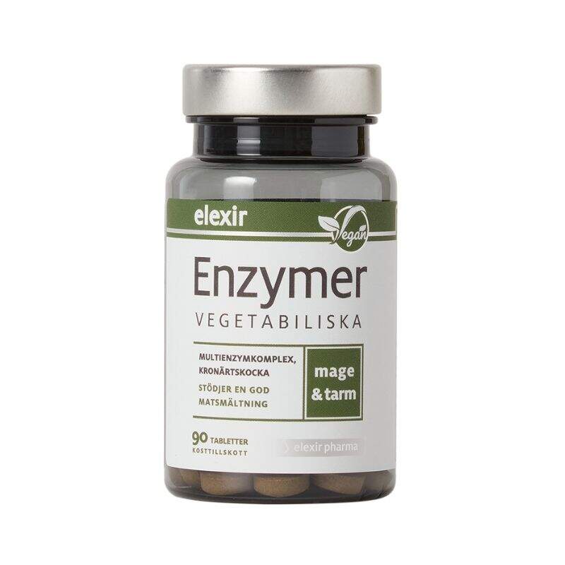 Elexir Pharma - Enzymer 90 tabletter