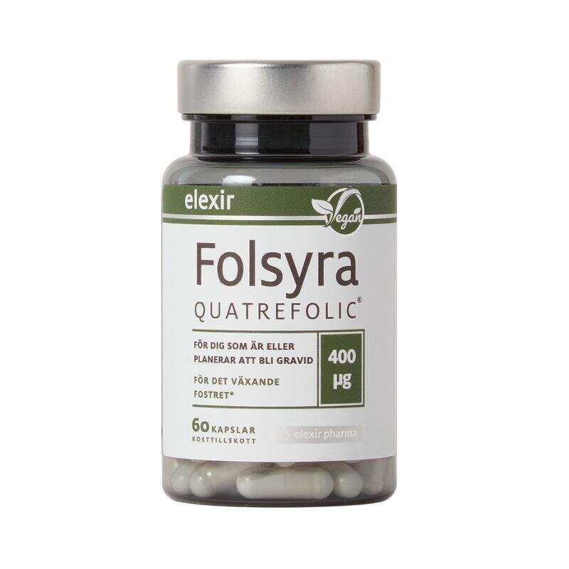 Elexir Pharma - Folsyra 60 kaps