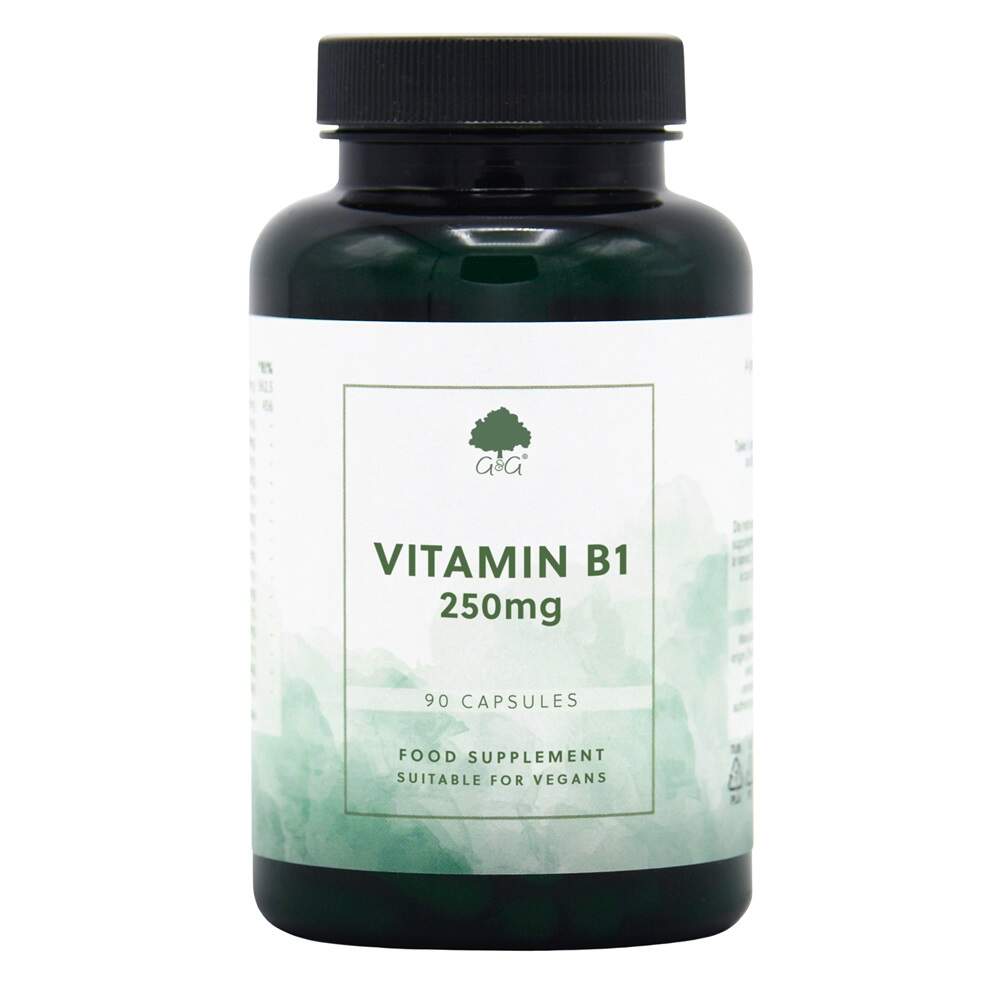 G&amp;G Vitamins - G&G B-1 250mg 90 kapslar