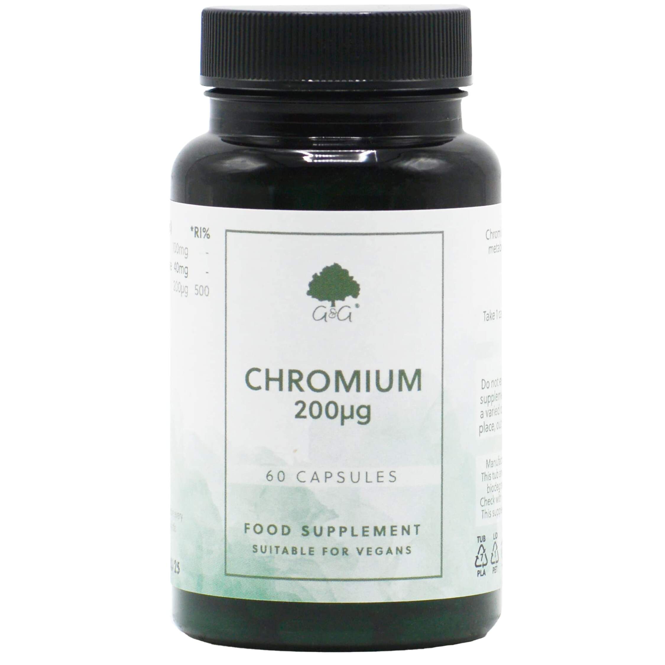G&G Vitamins - G&G Chromium 60 kapslar