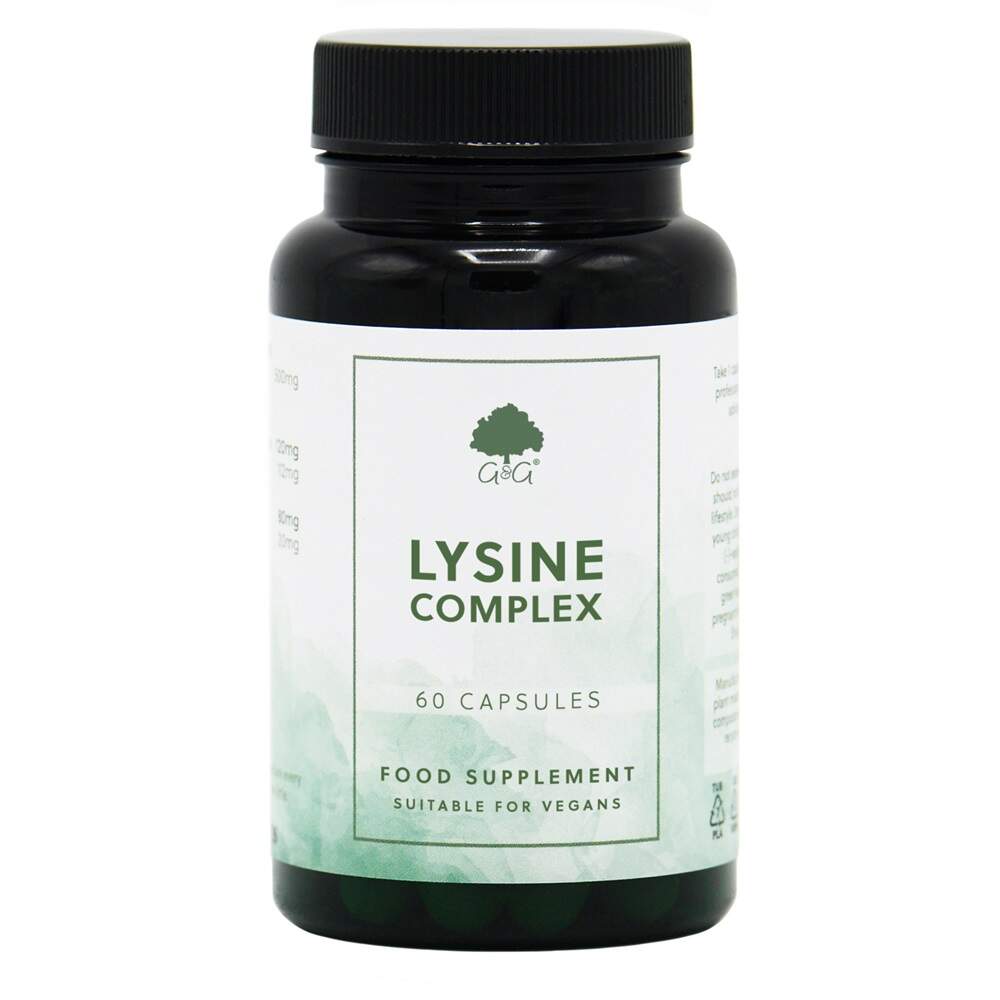 G&amp;G Vitamins - G&G L-Lysine 60 kapslar